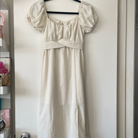 Pie In The Sky Dresses & Skirts - Pie In The Sky|Cream Puff Sleeve Midi Dress~Cottagecore|Medium| EUC